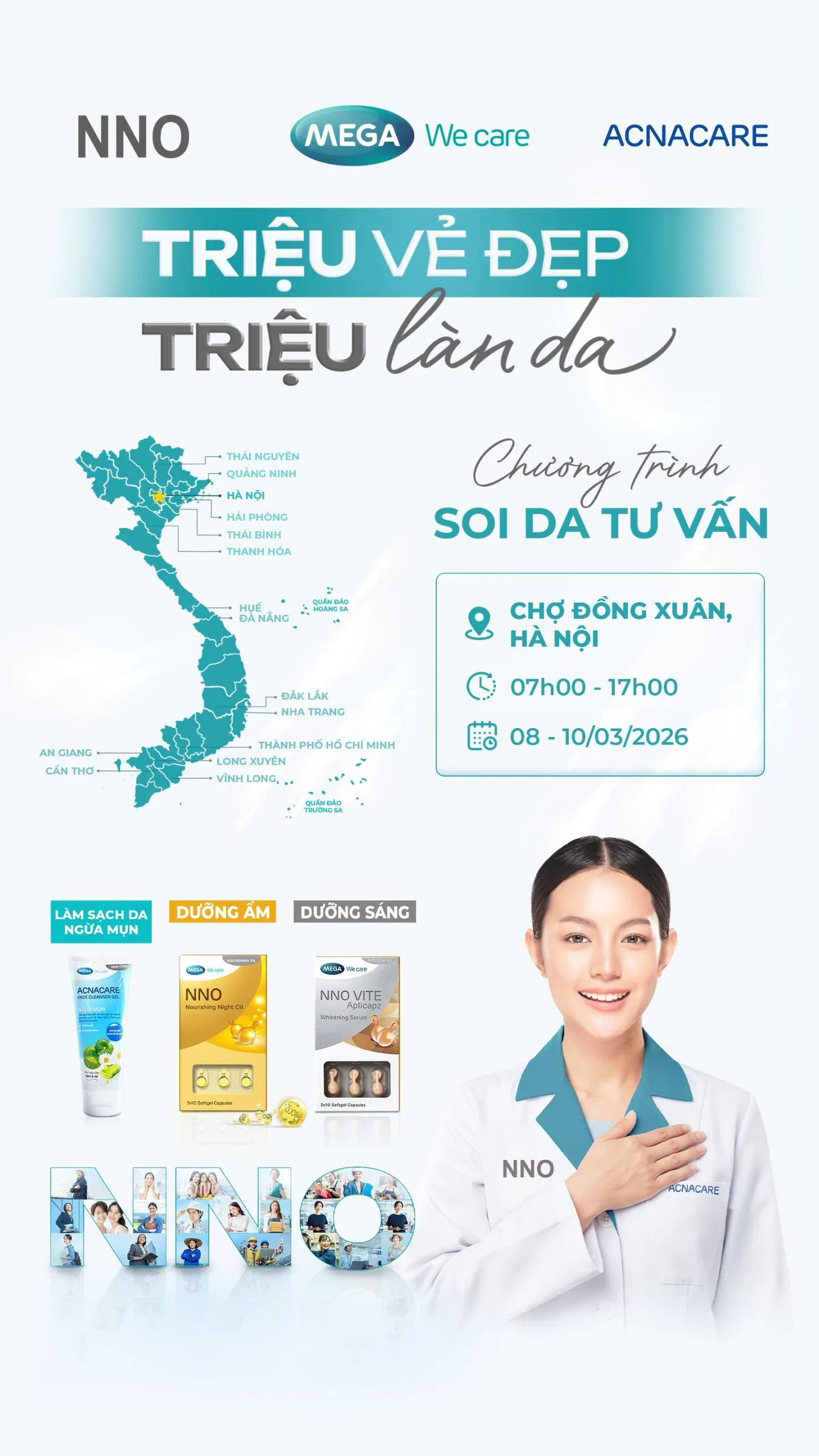 Chiến dịch “Triệu làn da, triệu vẻ đẹp” – Wet market tour và câu chuyện hành trình đến với chợ Việt